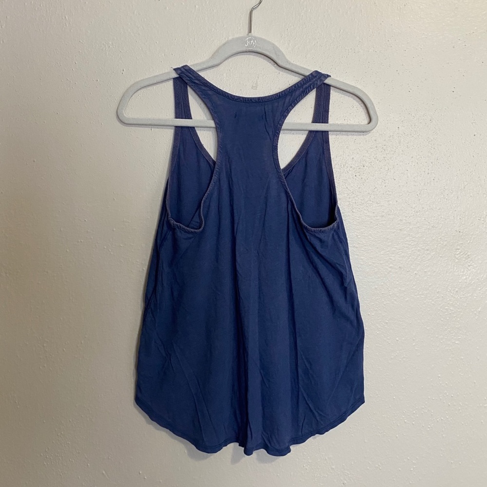 Blue Razorback Tank Top - Picture 2 of 3